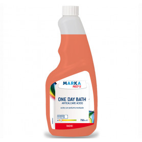 DETERGENTE ANTICALCARE ACIDO ONE DAY BAT H ML.750 MARKA RED'S