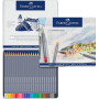 MATITE COLORATE ACQUERELLABILI CONF.24PZ MINA 3.3MM IN LATTA FABER-CASTELL