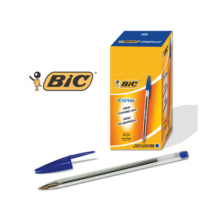 PENNA BIC CRISTAL BLU 