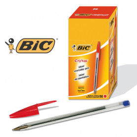 PENNA BIC CRISTAL ROSSA 