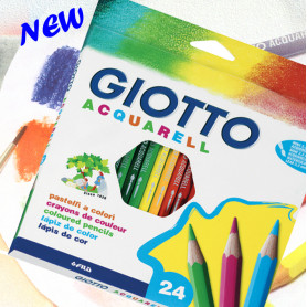 PASTELLI GIOTTO AQUARELL 24PZ 