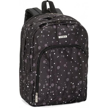 ZAINO ORGANIZZATO ALLOVER DOTS COMIX 