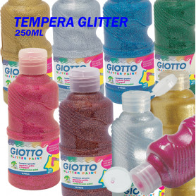 TEMPERA GIOTTO GLITTER ORO 250ML 