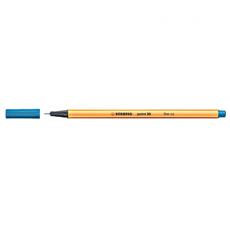PENNA STABILO POINT88 0,4MM BLU OLTREMAR E