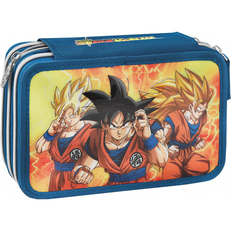 ASTUCCIO TRE ZIP DRAGONBALL 