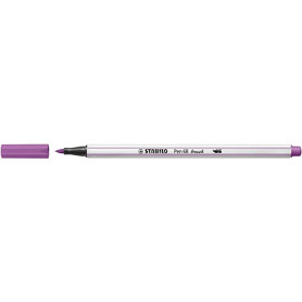 PENNARELLO STABILO PEN 68 BRUSH PRUGNA 