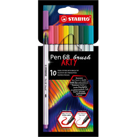 PENNA PEN 68 BRUSH ARTY CONF.10PZ STABILO