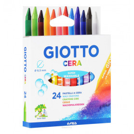 PASTELLI A CERA GIOTTO CONF.24PZ 