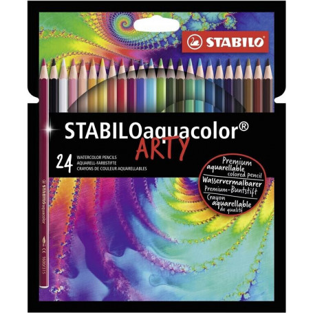 PASTELLI STABILO AQUACOLOR  ARTY CONF.24 PZ