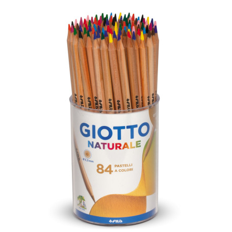 PASTELLI GIOTTO NATURA CONF.84PZ BARATT 