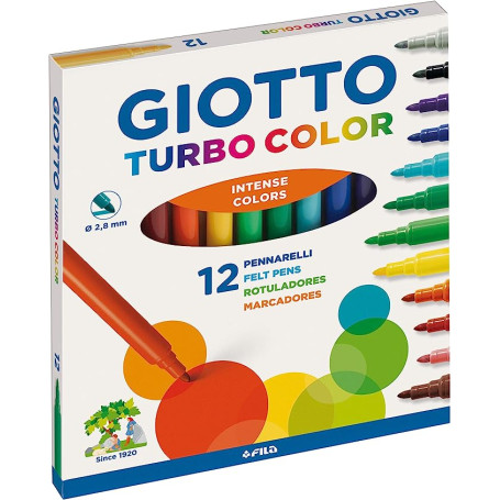 PENNARELLI GIOTTO TURBO COLOR CONF.12PZ 