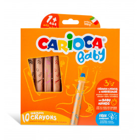 PASTELLONI BABY 3 IN 1 CARIOCA CONF.10PZ 