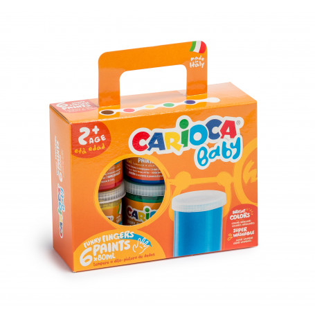 TEMPERA A DITA BABY CARIOCA CONF.6PZ 