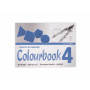 BLOCCO COLOURBOOK 4 LISCIO 24X33 220G/M 20FF