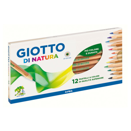 PASTELLI GIOTTO DI NATURA CONF.12PZ 