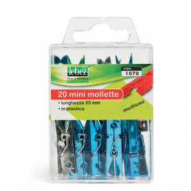 MOLLETTINE MINI METAL 20PZ 