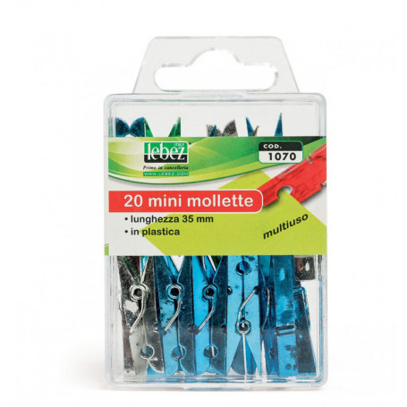 MOLLETTINE MINI METAL 20PZ 