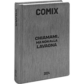 AGENDA 16 MESI STANDARD COMIX GEAR BLACK 