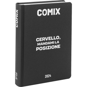 AGENDA 16 MESI STANDARD COMIX BLACK&WHIT 