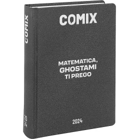 AGENDA 16 MESI MINI COMIX CHARCOAL 