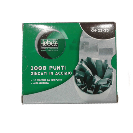 PUNTI ZINCATI IN ACCIAIO KH23/23 