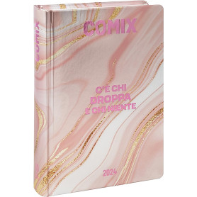 AGENDA 16 MESI MINI COMIX MARBLE 