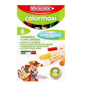 PENNARELLI COLORMAXI FIBRACOLOR 6PZ 