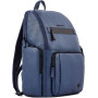 ZAINO GRANDE ORGANIZZATO SLEEVE IN PELLE 