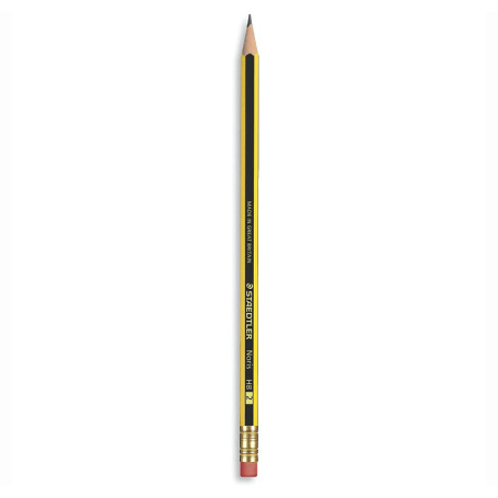 MATITA STAEDTLER NORIS HB2 CON GOMMA 