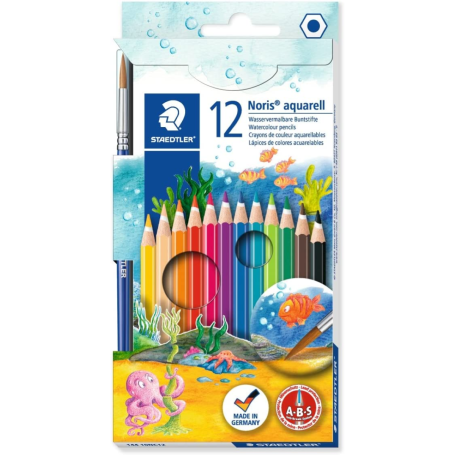 PASTELLI NORIS ACQUERELLABILI STAEDTLER CONF.12PZ