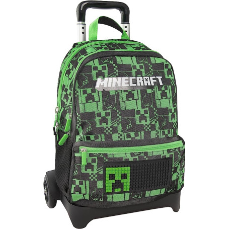 TROLLEY ORGANIZZATO GREEN MINECRAFT 